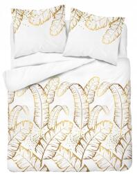 Detexpol Szatén ágyneműhuzat 220x200 fehér sárga Home Satin (4681B 220)