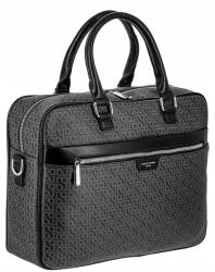 David Jones Férfi aktatáska táska tágas 14 hüvelykes laptophoz, fekete - allegro - 10 845 Ft