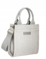 David Jones női kézitáska láda kis vászon szürke