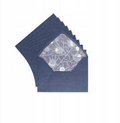 Bytecraft Dekoratív borítékok sötétkék x10