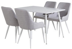  Étkezőgarnitúra Dallas 1895 (Fehér + Világosszürke)