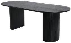  Asztal Dallas 1712 (Fekete)