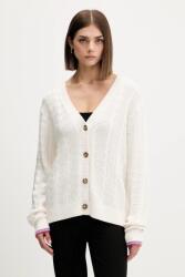 Tommy Jeans pamut kardigán - bézs M - answear - 31 990 Ft