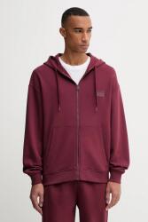 HUGO BOSS pamut melegítőfelső - burgundia S - answear - 36 990 Ft