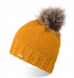 Brødrene Női téli sapka Brødrene cz23 mézszínű 9943 (9943-OCHRE)