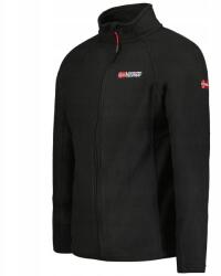 Geographical Norway Férfi polár pulóver Geo Norway Tug polár cipzáras sport kényelmes könnyű (WW3012H/GN-BLACK)