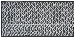  Kempingszőnyeg 90x180cm szürke sötét (5905896112910)