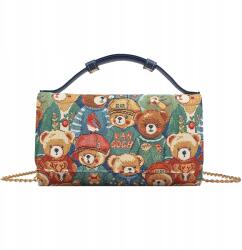 Henney Bear Kis Női Kézitáska Pénztárca Postás Táska Ajándék Henney Bear (6923262287993)