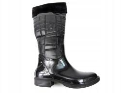  Női Gumicsizma Markam SH16-19 Csizma Fekete 39 % (SH16-19)