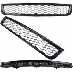 Mertt Audi A4 B6 00-04 Grillrács Fekete Rs Look