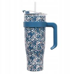 Intesi Miami Floral termo bögre, kék (5905896145789)