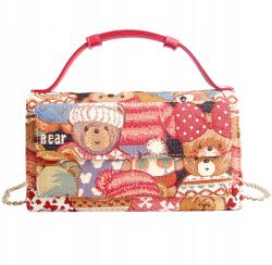 Henney Bear Kis Női Kézitáska Pénztárca Postás Táska Ajándék Henney Bear (6923262235086)