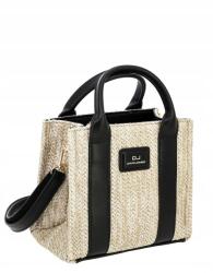 David Jones női kézitáska láda kicsi, fekete