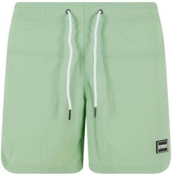 Urban Classics Férfi blokk fürdőnadrág (2 darabos csomag) 5XL fekete|zöld