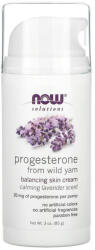 NOW Progesterone from Wild Yam, Balancing Skin Cream, Lavanda, NOW Foods, 85 g
