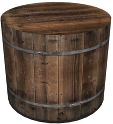 Bertoni Puff Bertoni könnyű, stabil, ülőfelület, loft, puff henger hordó mintával (PU06)