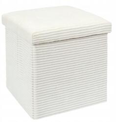 Intesi Összecsukható puff, Intesi Vels Scott, bézs színű (5905896135964)