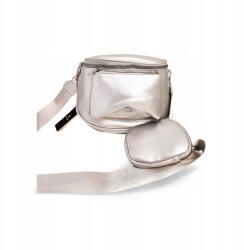 Rovicky kézitáska postás táska ezüst zsebbel és pénztárcával
