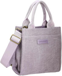 David Jones női kézitáska láda kis vászon lila
