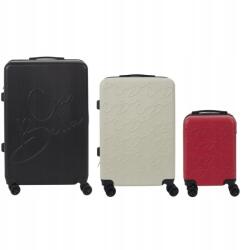  Három darabos bőrönd szett Multicolor (5905896114341)