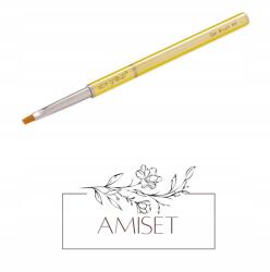 Aba group Körömlakk zselé ecset Kerek Aba Group Arany kerek zselés ecset #4