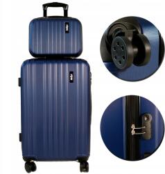  Mapi Kemény bőrönd szett Abs Mapi 35L Gránátkék Kozmetikai táska 35 l (MZES2W1LNB Walizki Podróżne Samolot)