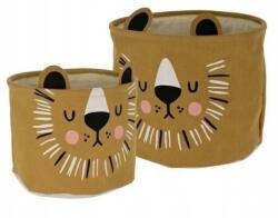 Intesi 2 darabos Leó mintás szövetkosár szett (5905896113108)