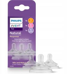 Philips Natural Kólika Gátló Cumi Szett 3 Különböző Áramlás 1M+ (SCY960/03)