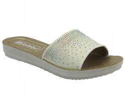 Inblu Női Flip-flop Papucs Inblu MIMI Lapos Flitteres Könnyű Fehér Kényelmes Könnyű (Mimi.001)