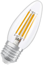 OSRAM LED izzó B35 E27 gyertya 3.4W = 40W 470lm 2700K Meleg 320° Izzószálas, szabályozható fényerejű SUPERSTAR Osram (4099854445439)