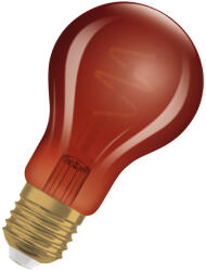 OSRAM A60 Vintage E27 LED izzó 3W = 5W 45lm 1800K Meleg 300° Piros Szabályozható Izzószál Vintage 1906 Osram (4099854586415)