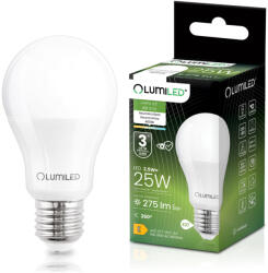 Lumileds LED izzó E27 A60 2, 5 W = 25 W 275 lm 4000 K Semleges 260° LUMILED (LUMLEDJ0001B)