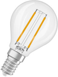 OSRAM LED izzó P45 E14 1.8W = 25W 250lm 2700K Meleg 320° Izzószálas, szabályozható fényerejű SUPERSTAR Osram (4099854455360)