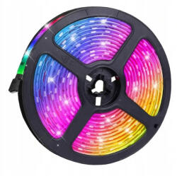 ECOLight LED szalag SMD 5050 7.2W/m 30LED/m 12V Többszínű RGB IP20 5m Tekercs Ecolight (ECOTAS0355)