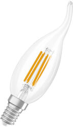 OSRAM LED izzó B35 E14 gyertya 3.4W = 40W 470lm 2700K Meleg 320° Izzószálas, szabályozható fényerejű SUPERSTAR Osram (4099854443817)