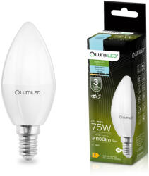 Lumileds LED izzó E14 gyertya B35 10W = 75W 1100lm 6500K Hideg 180° LUMILED (LUMLEDG0019)