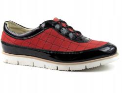 Helios Női Félcipő Helios 307 Bőr Piros Akció (307)