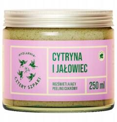 Mydlarnia Cztery Szpaki Cztery Szpaki-Bőrradír Citrom és Boróka 250 ml Rövid Dátum (5903641985079)