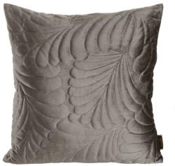 Takoy PREMIUM Steppelt velúr díszpárnahuzat levélmintával-HF-378879