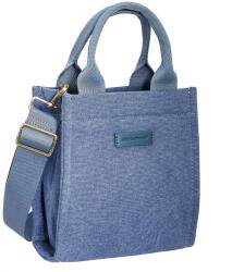 David Jones női kézitáska láda kis vászon kék