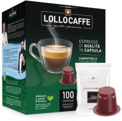 Lollo Caffé Espresso Nero Nespresso 100 Capsule Compatibile
