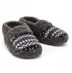 PanSzew Bambusz Férfi Hegyi Meleg Gyapjú Papucs Karácsonyi 40-45 PanSzew (Bambosze Góralskie Męskie Kapcie Ocieplane 43)