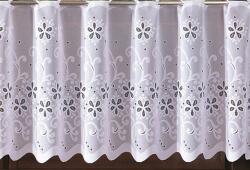  Vitrázs Függönyök Függöny a konyhába Kész Varrott Gyönyörű Lacasio 100x35 (800)