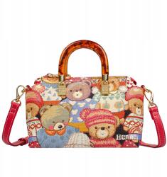 Henney Bear Ajándék Lányodnak Kis Női Kézitáska Postás Táska Vállra Henney Bear (6923262293277)