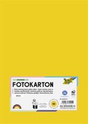 FOLIA Dekorkarton, 2 oldalas, A4, 300 g, 50 lap, FOLIA, aranysárga (FL6145015) - onlinepapirbolt