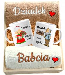  ajándék Nagymamáknak És Nagypapáknak törölközők hímzés és bögrék Nagyszülőknek (własny)