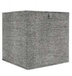 Intesi Polctartó doboz 30x30cm szürke sötét Cube (5905896113382)