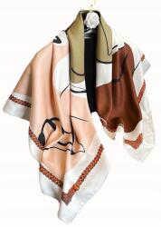 DEMUR Női Sál Nyakba Akasztható könnyű sál széles elegáns (apaszki chusty chustki damskie eleganckie)