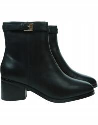 Tommy Hilfiger Th Buckle Riding Mid Heel Bootie FW0FW08859 Bds 40 (FW0FW08859.BDS.40)