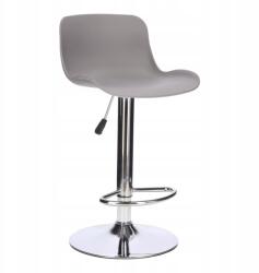 Intesi Inge bárszék, szürke/ króm (5905896133151)